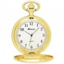 RAVEL Plain Pocket Watch Gilt